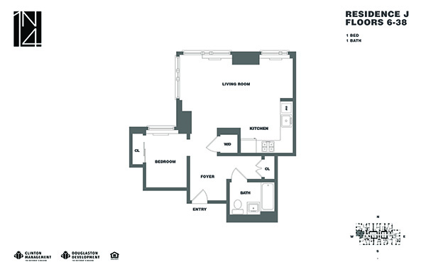 Ohm New York Apartment Floorplan